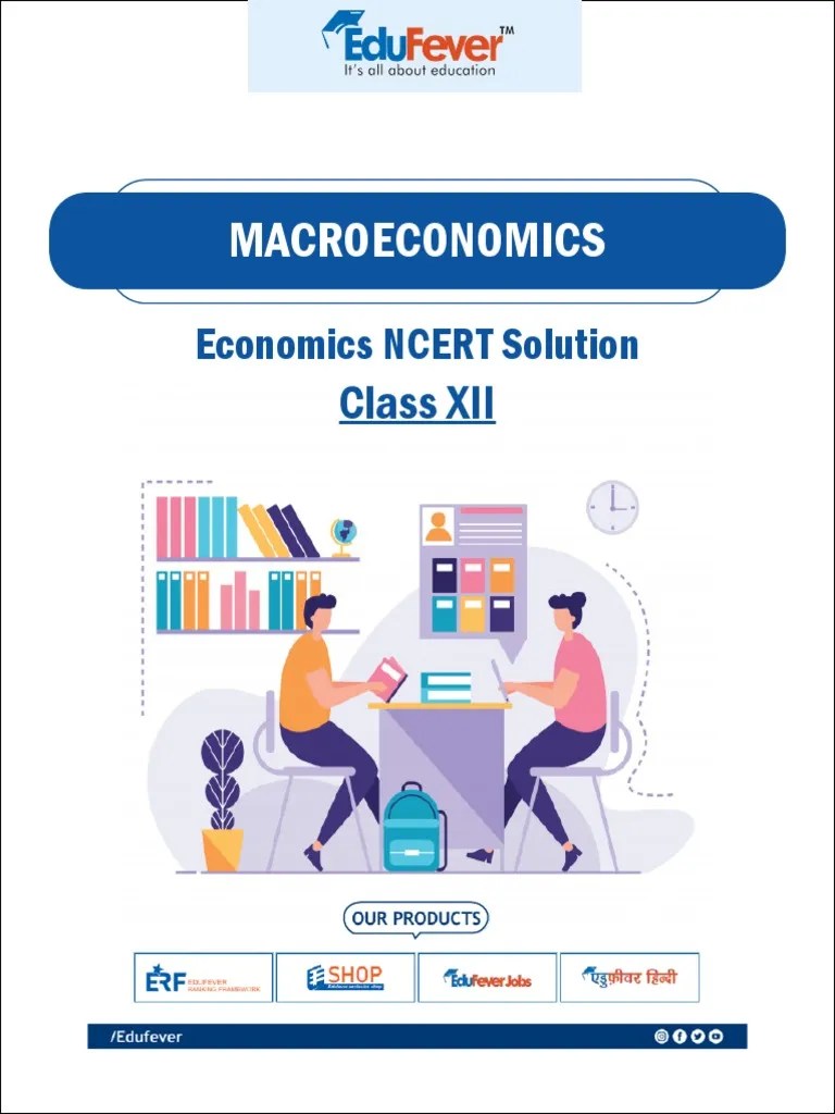 Class 12 Economics - Macroeconomic NCERT Solution | Download Free PDF ...