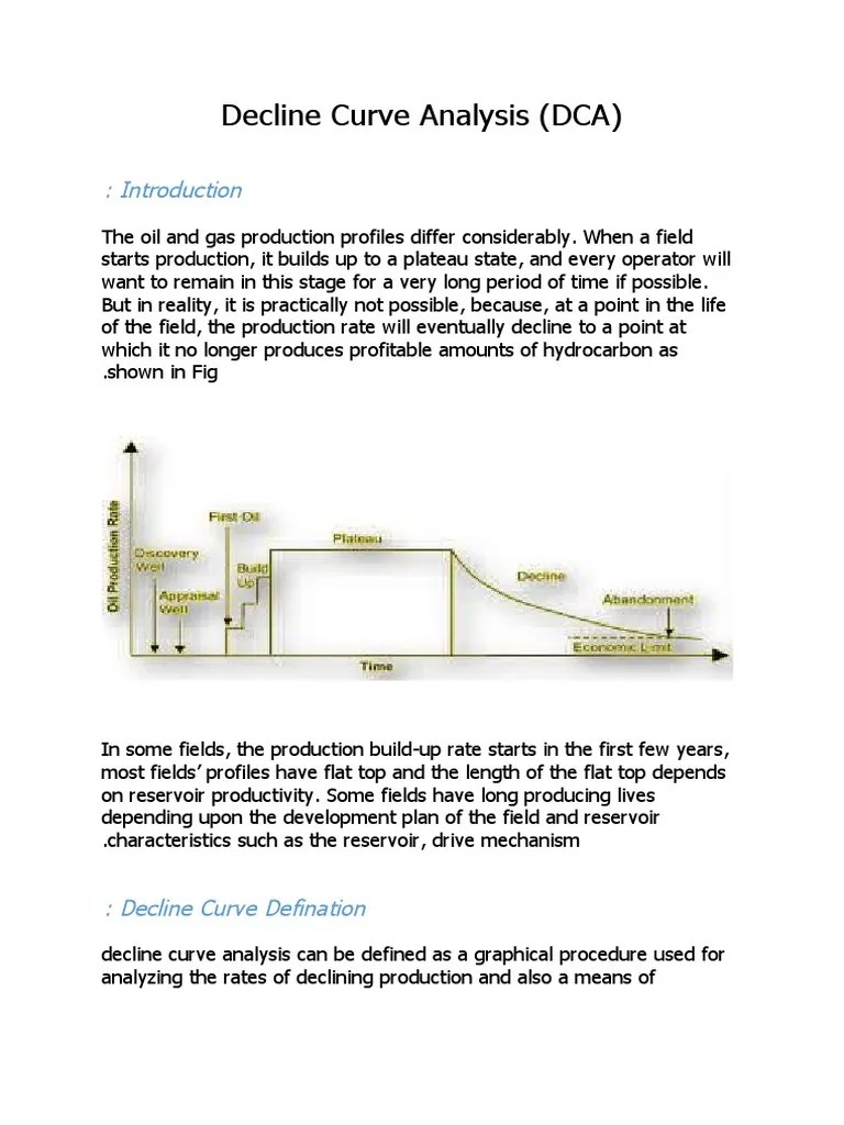 Decline Curve Analysis | PDF