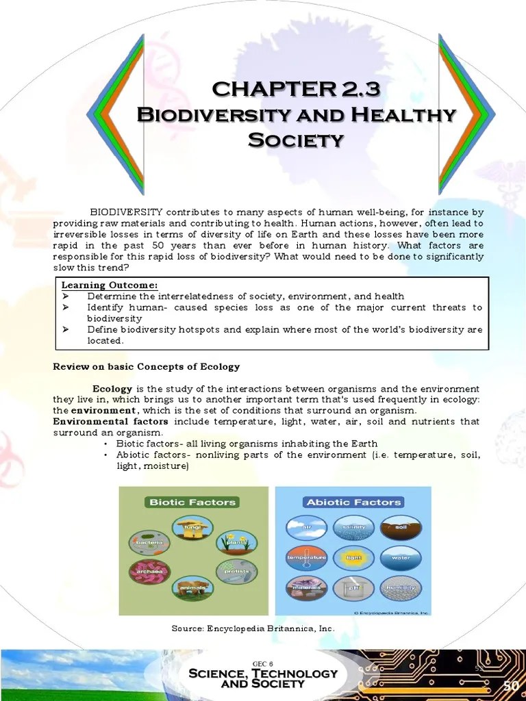 Biodiversity Module | Download Free PDF | Food Web | Biodiversity