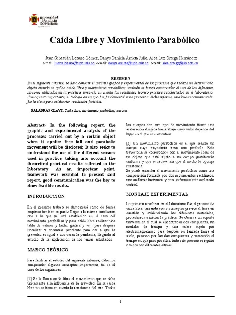 Laboratorio 4 De Fisica | PDF | Ingeniería Mecánica | Mecanica Clasica