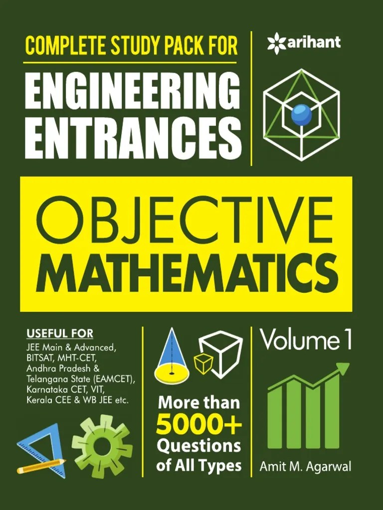 Objective Mathematics Vol 1 | PDF | Complex Number | Circle