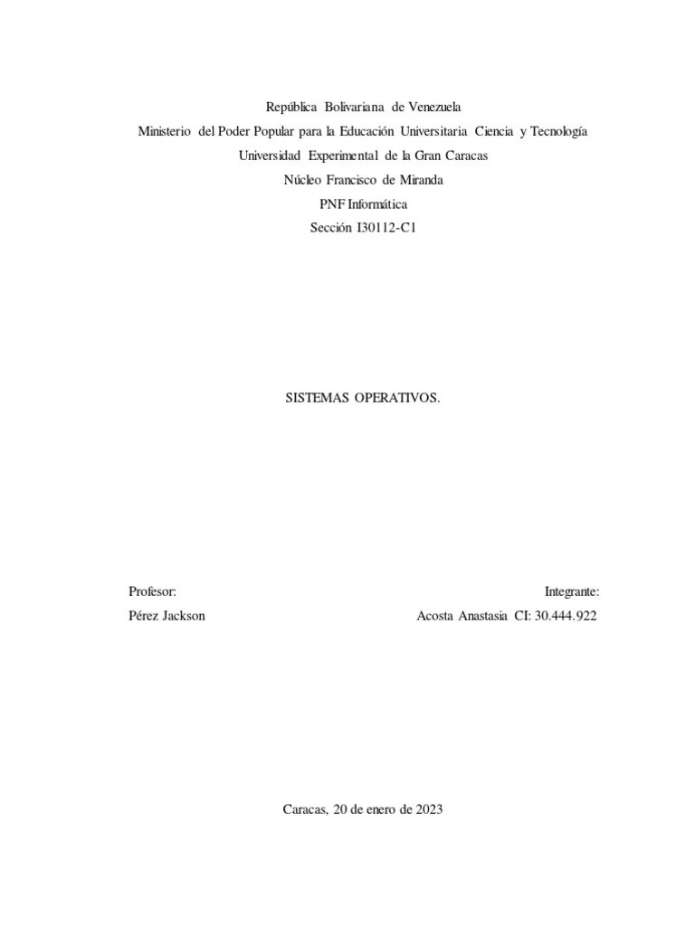 Cuadro Comparativo | PDF | Mac OS | Microsoft Windows