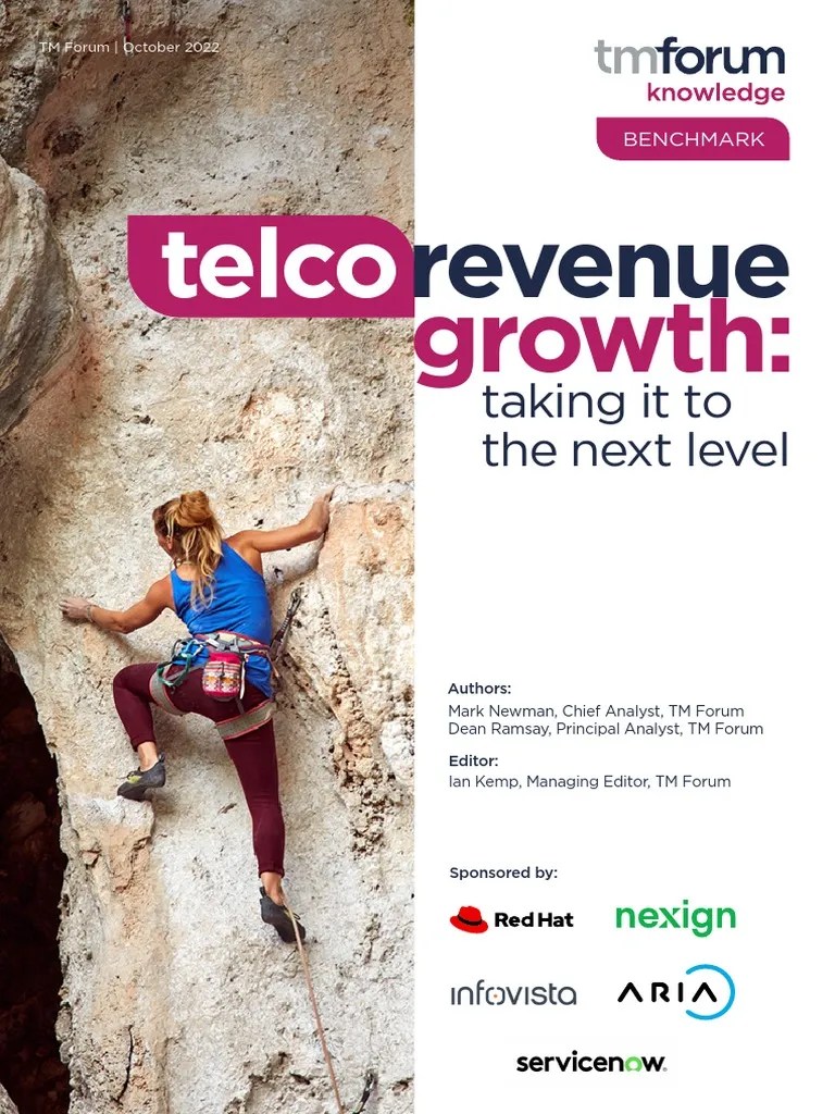 TMForum-Telco Revenue Growth Benchmark | Download Free PDF | Internet Of Things | Retail