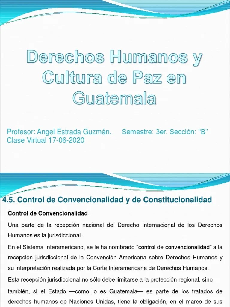 Control De Convencionalidad | PDF | Convenio Europeo De Derechos Humanos | Tratado