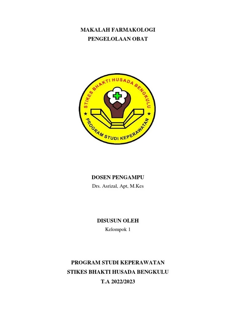 Pengelolaan Obat | PDF