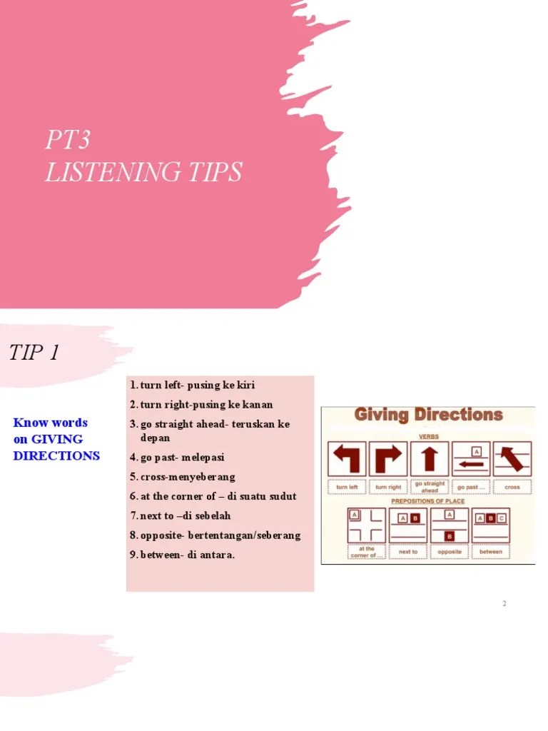 Listening Form 2 | PDF | Human Communication | Language Mechanics