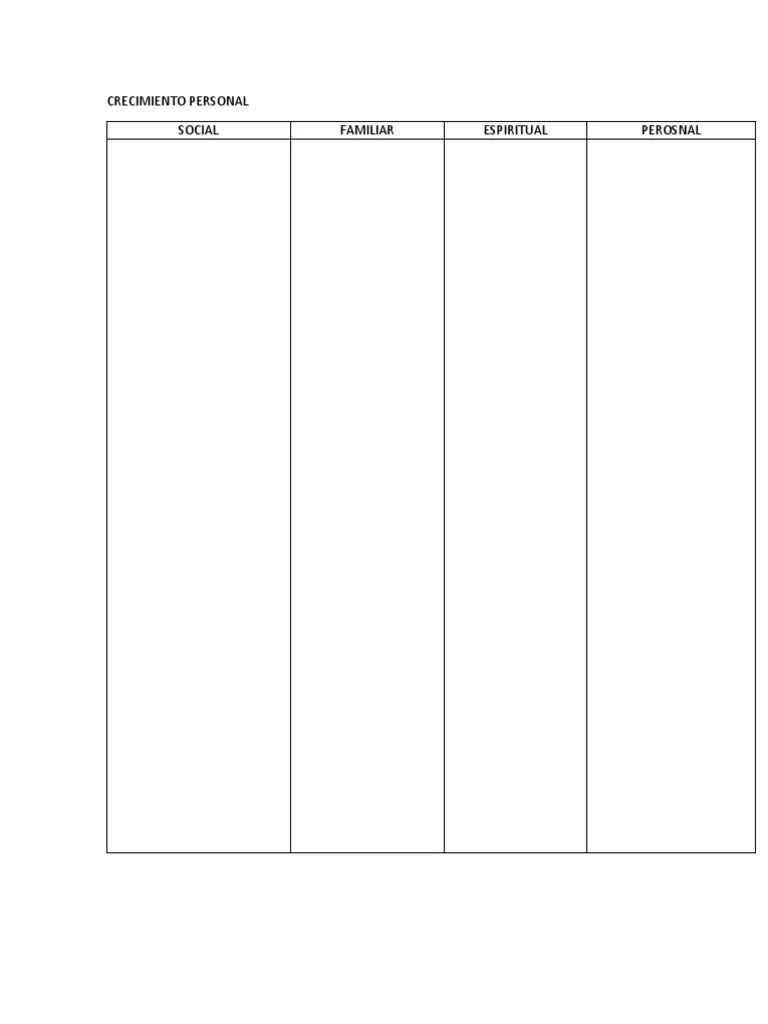 Crecimiento Personal | PDF