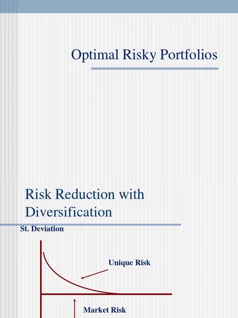 Optimal Risk Portfolio | Download Free PDF | Covariance ...