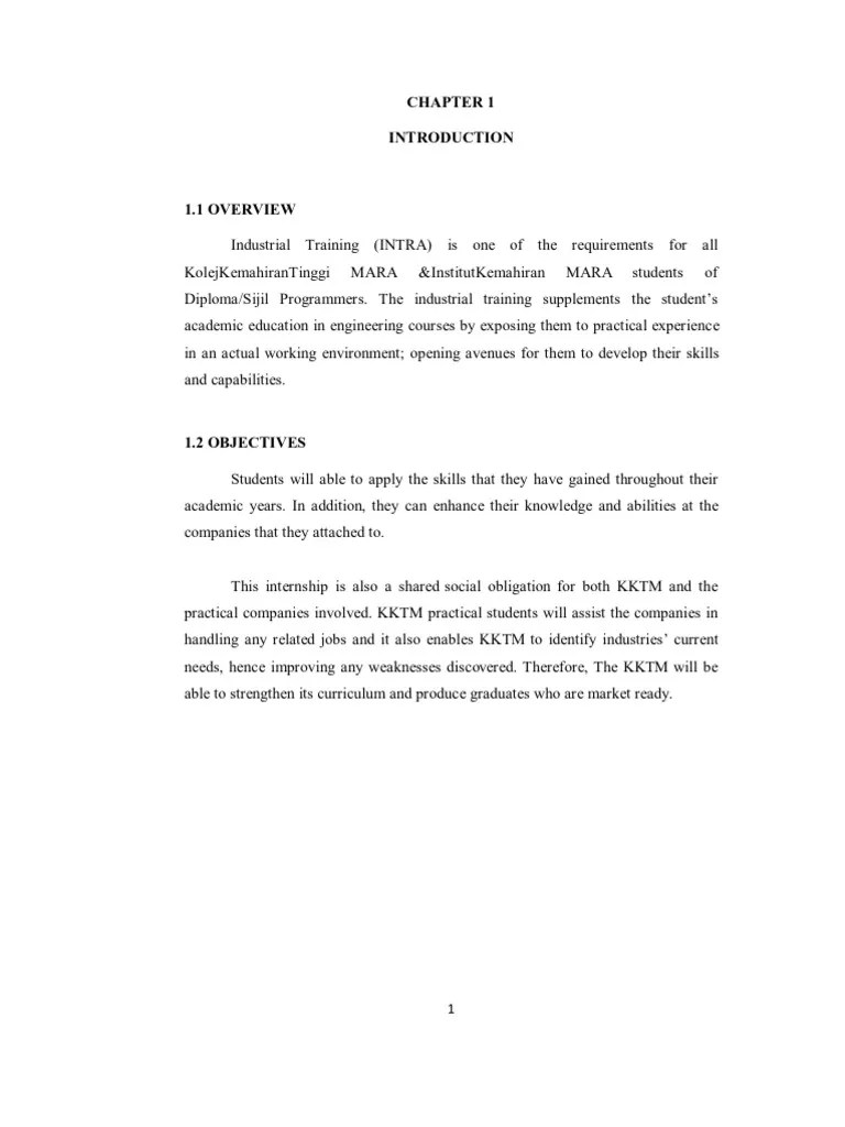 This report describes and explains my journey of internship training . Example Practical Report Pdf Sony Odor