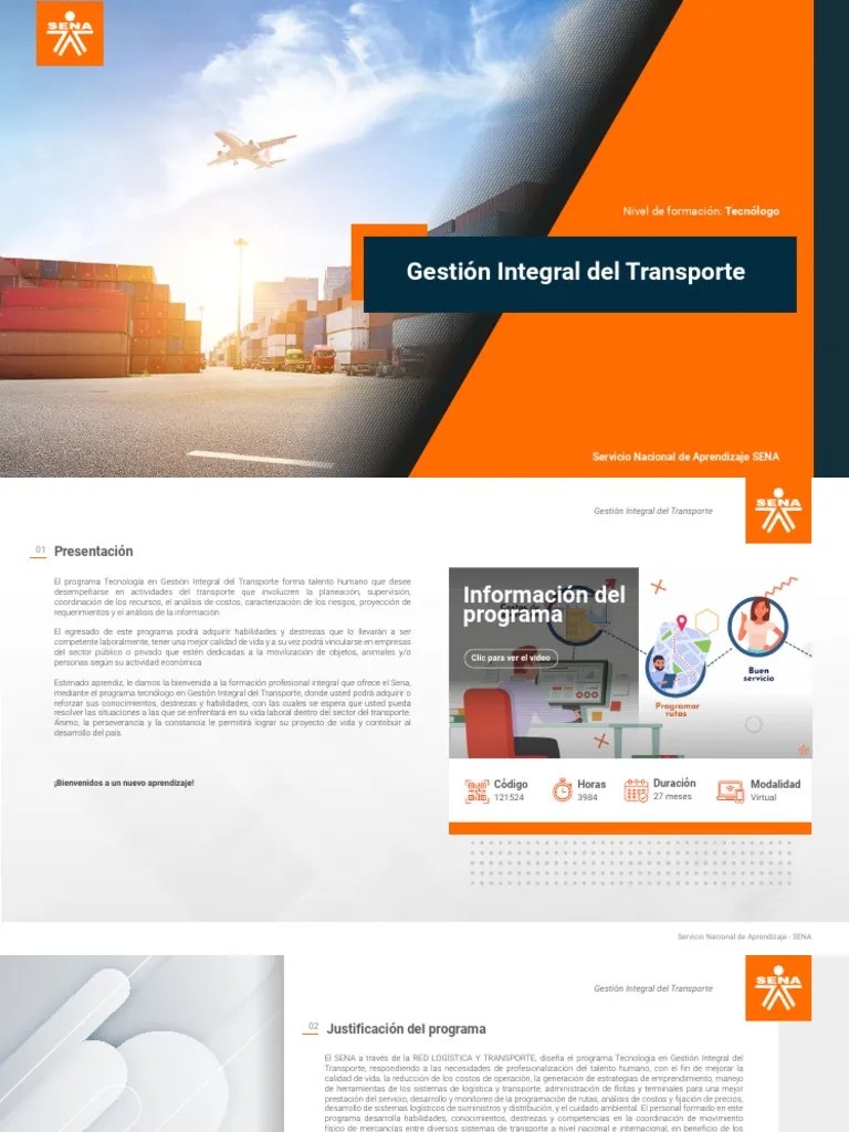 Gestion Integral Del Transporte | PDF | Logística | Transporte