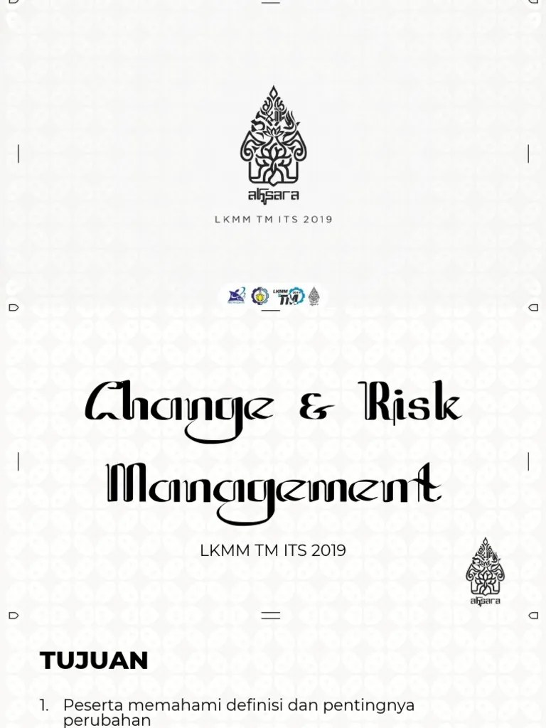 Change - Risk Management | PDF