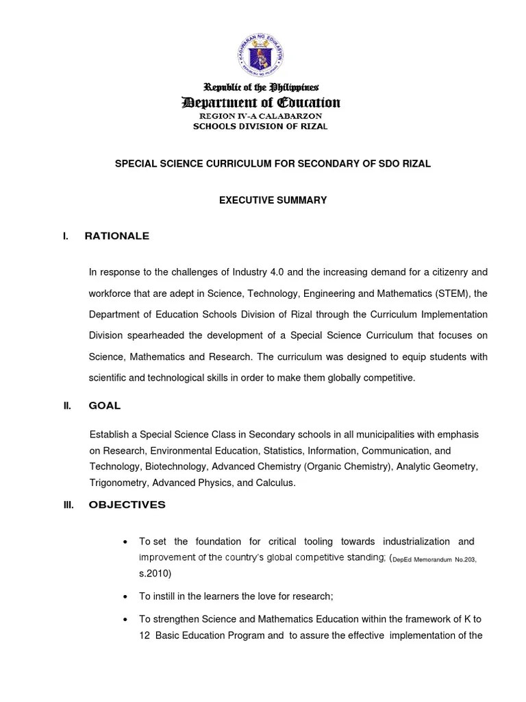 Implementing Guidelines Of SSC | Download Free PDF | Curriculum | Science