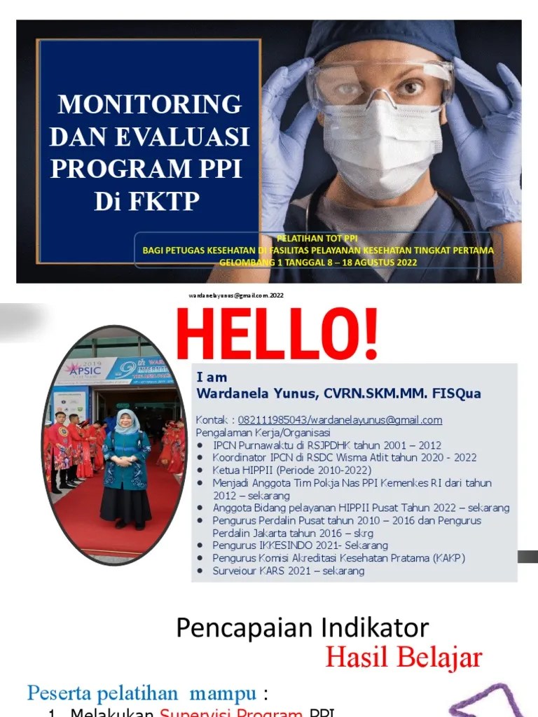 MONITORING DAN EVALUASI PROGRAM PPI CILOTO Oke | PDF
