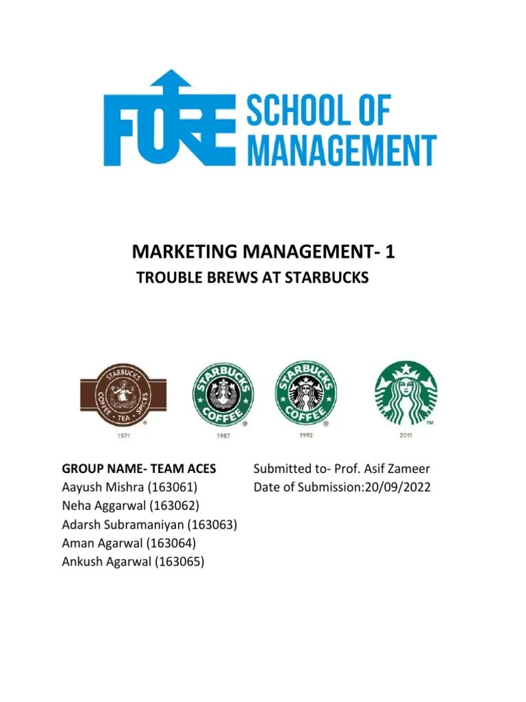 Trouble Brews: Howard Schultz's Strategic Response To Revitalize Starbucks' Brand And Growth ...