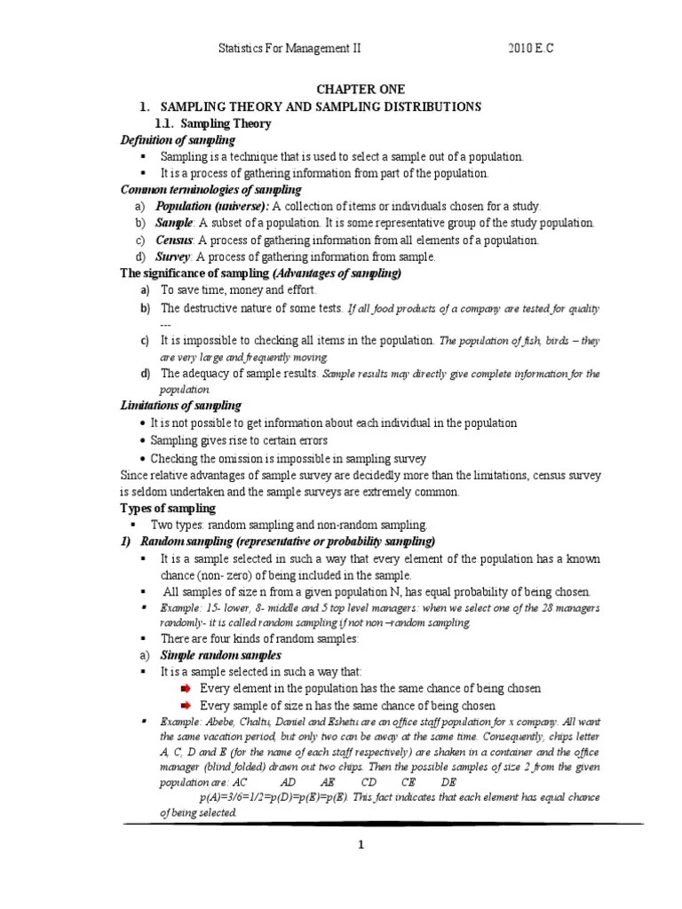 Stat 11 | PDF | Standard Deviation | Standard Error
