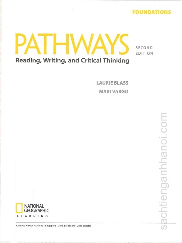 Pathways Reading, Writing, And Critical Thinking Foundations (2nd Edition) | PDF