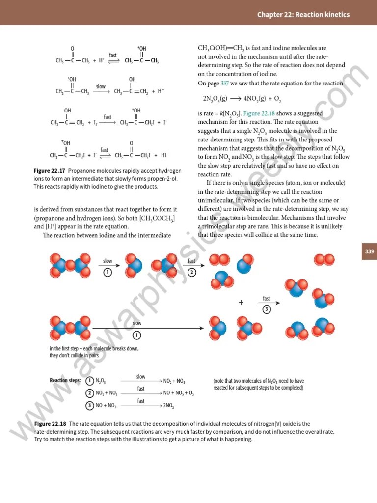 Cambridge International As And A Level Chemistry Coursebook - 2 Edition Part4 | PDF | Catalysis ...
