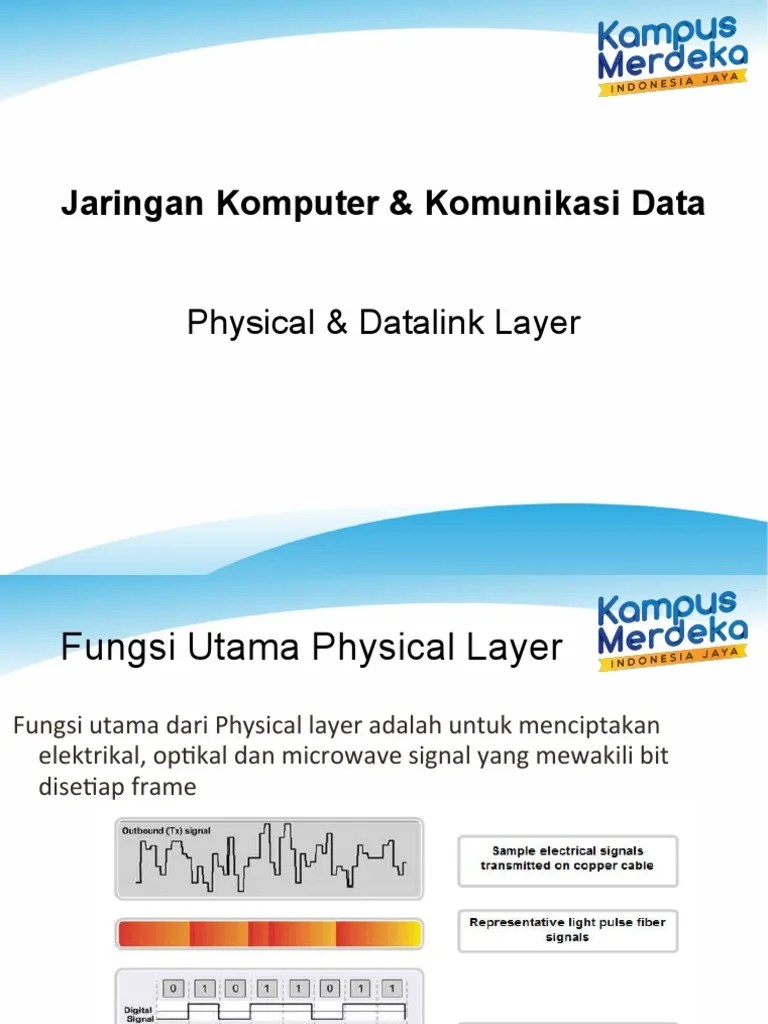 4 Physical Dan Data Link Layer | PDF