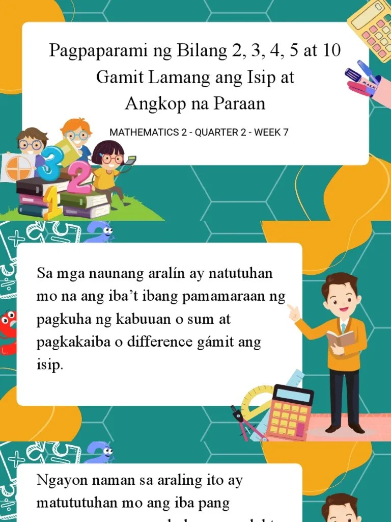 Mathematics 2 - Quarter 2 - Week 7 | PDF