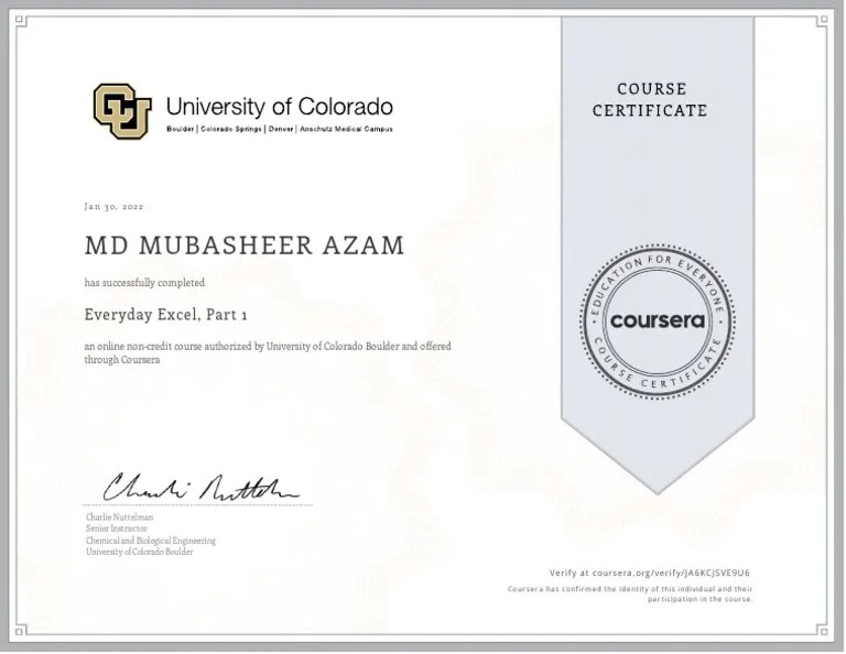 Everyday Excel, Part 1 | PDF