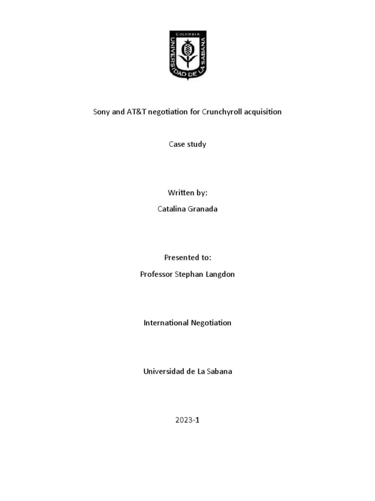 Negotiation Case Study | PDF | Negotiation | Communication