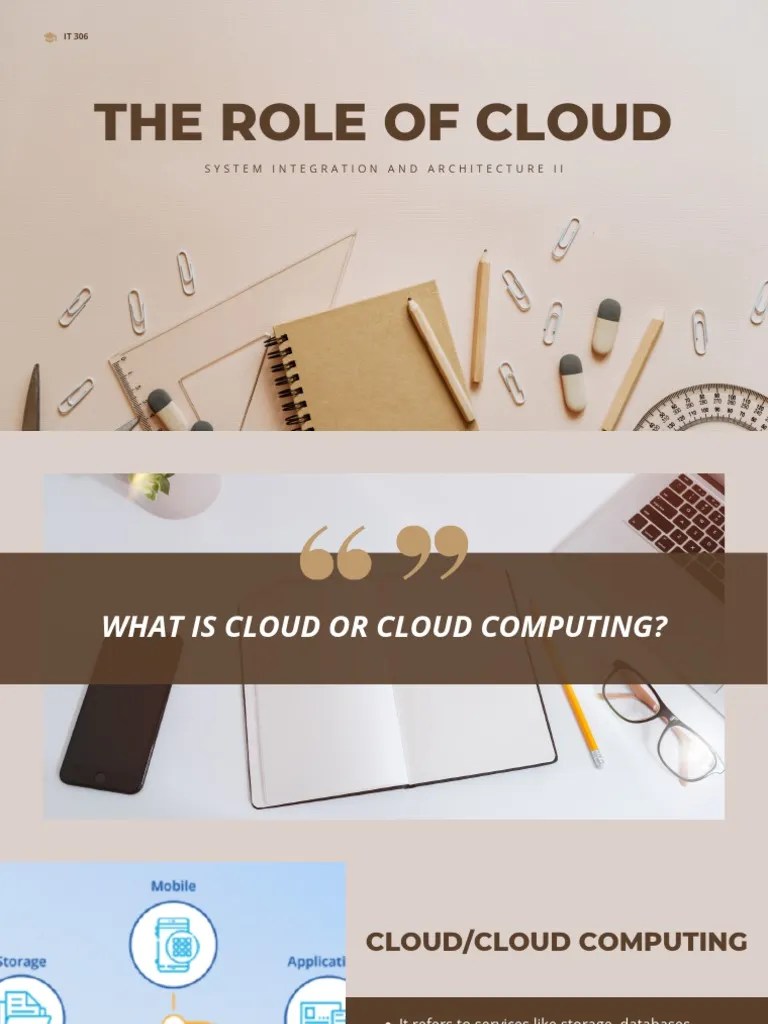 The Role Of Cloud | PDF | Cloud Computing | Computing