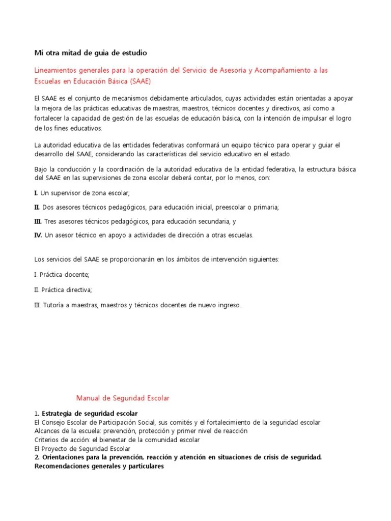 Guia De Estudio Examen Usicamm | PDF | Evaluación | Enseñando