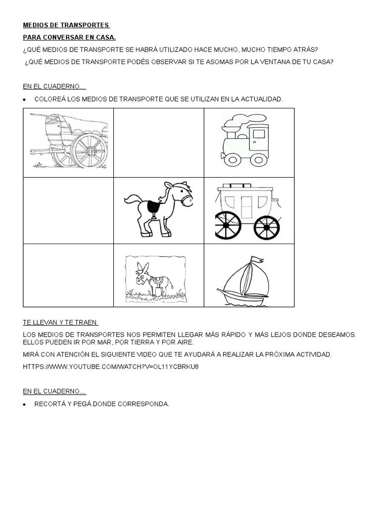 Medios De Transportes | PDF