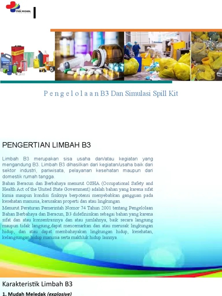 Pengelolaan B3 | PDF