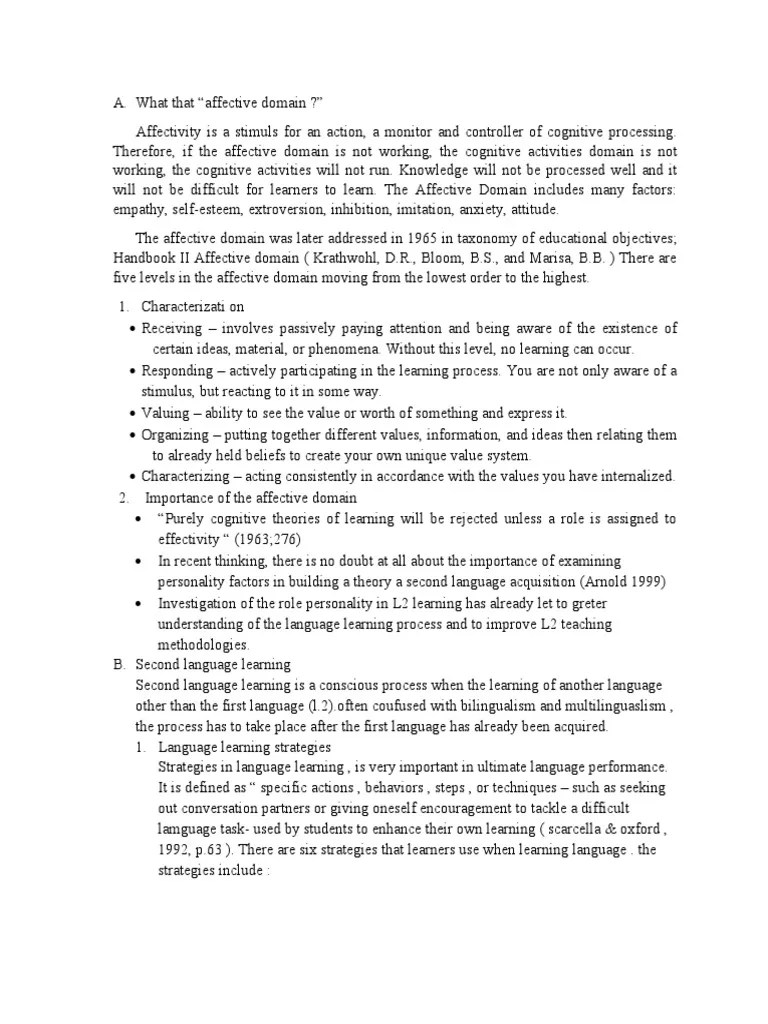 Tugas Pera | PDF | Learning | Second Language Acquisition