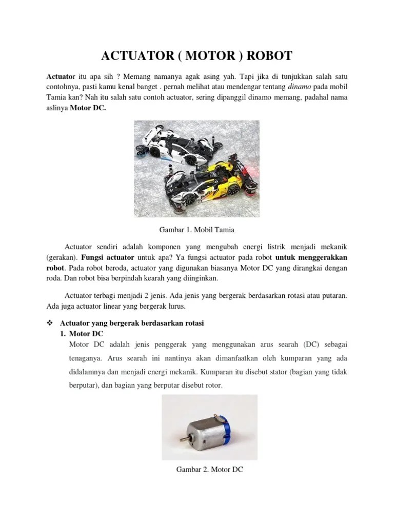 Actuator Pdf
