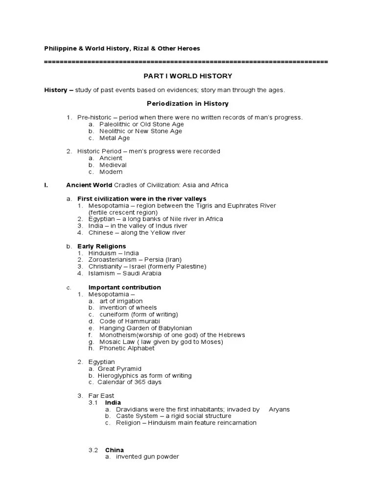 Philippine History With Practice Test | PDF