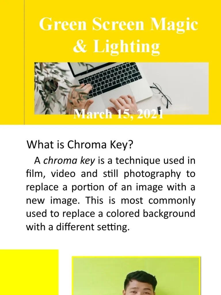 Green Screen Magic And Lightings | PDF