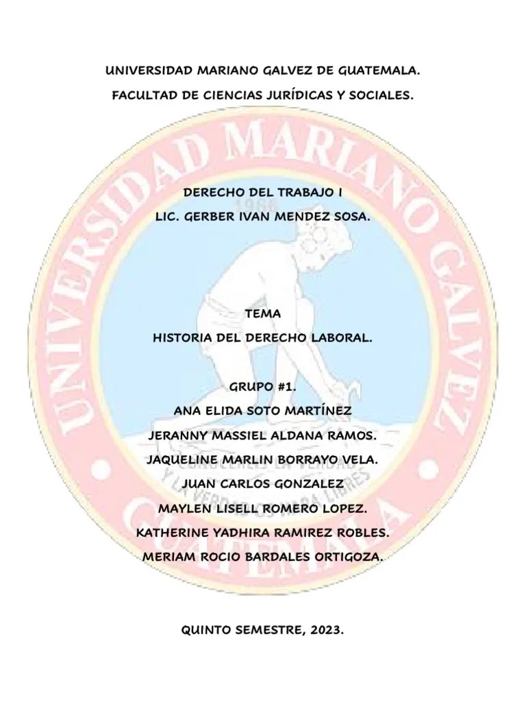 Historia Del Derecho Laboral I | PDF | Derecho Laboral | Justicia