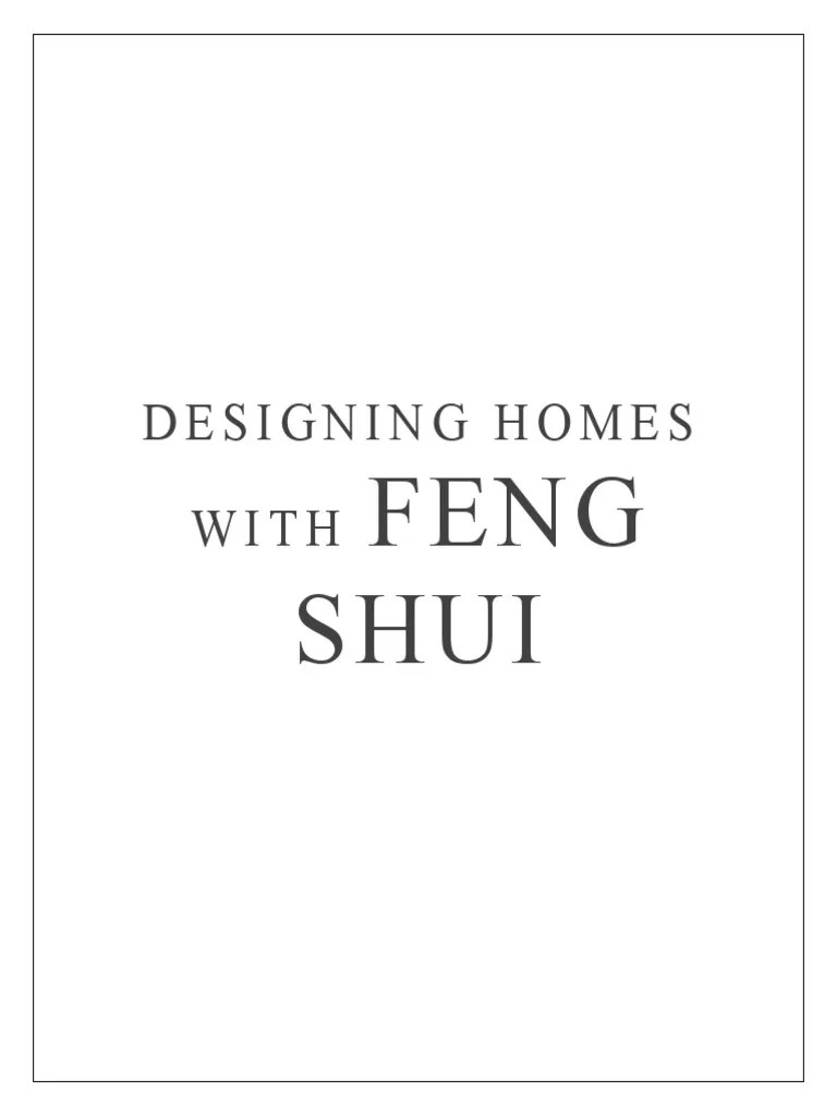 Designing Homes With Feng Shui | Download Free PDF | Kitchen | Architect