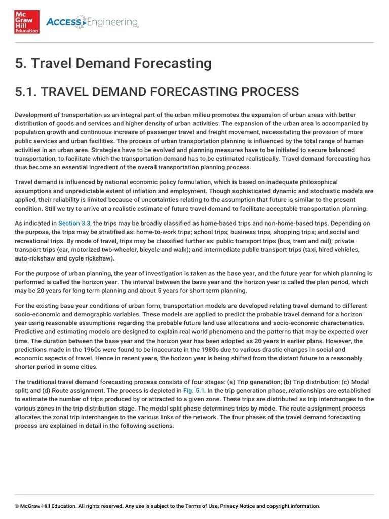 Travel Demand Forecasting | PDF | Linear Regression | Regression Analysis