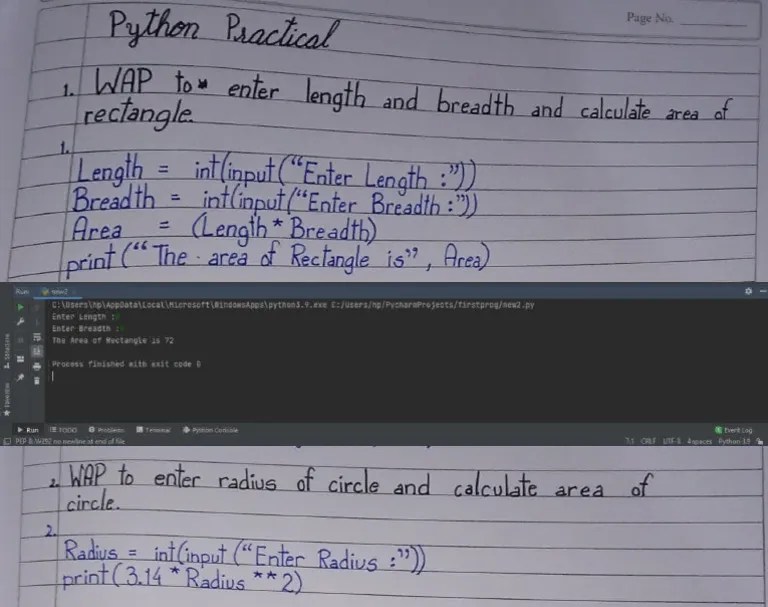 Calculating Area Of Rectangle, Circle And Cylinder | PDF | Euclidean ...