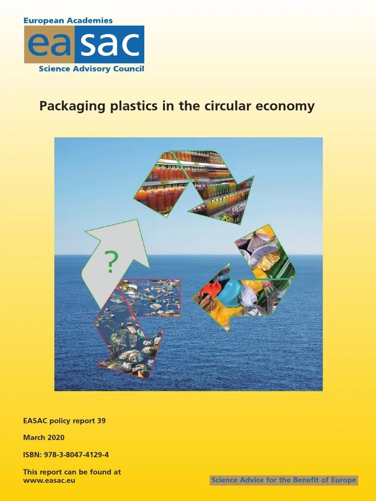 EASAC - Packaging Plastics In The Circular Economy | PDF | Recycling ...
