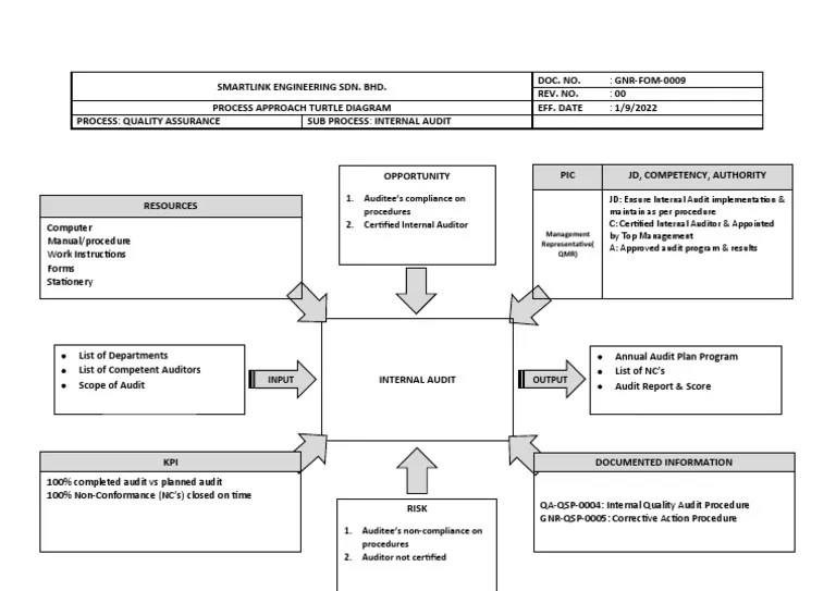 Turtle Diagram - Internal Audit | Download Free PDF | Audit | Internal ...
