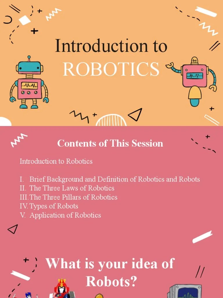 Introduction To Robotics | PDF | Robot | Robotics