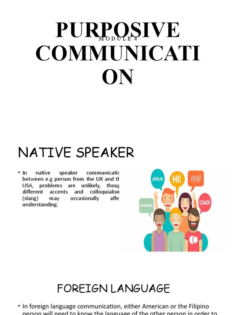 Purposive Communication Pdf