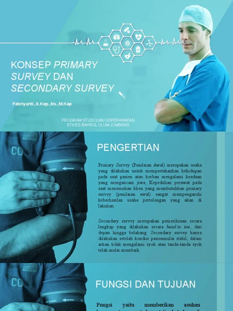 TM2-Konsep Primary Survey Dan Secondary Survey | PDF