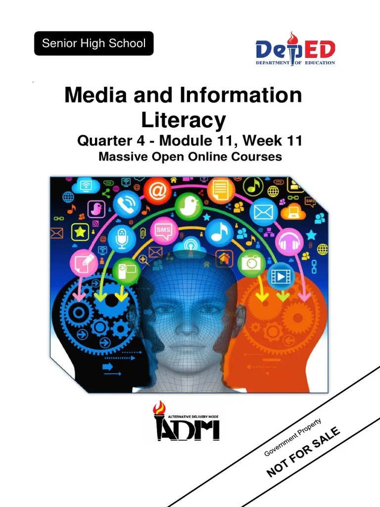 MIL 9 Massive Open Online Courses | PDF | Massive Open Online Course ...