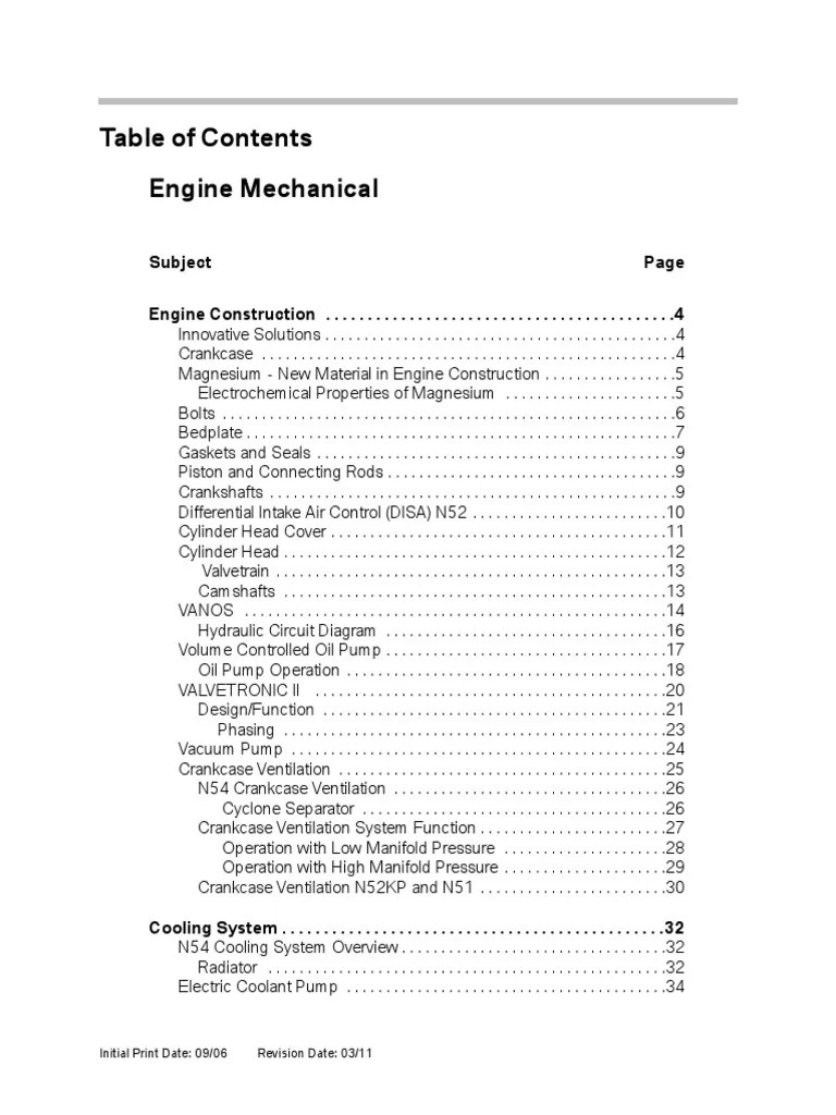 04 - Engine Mechanical | PDF | Pump | Engines
