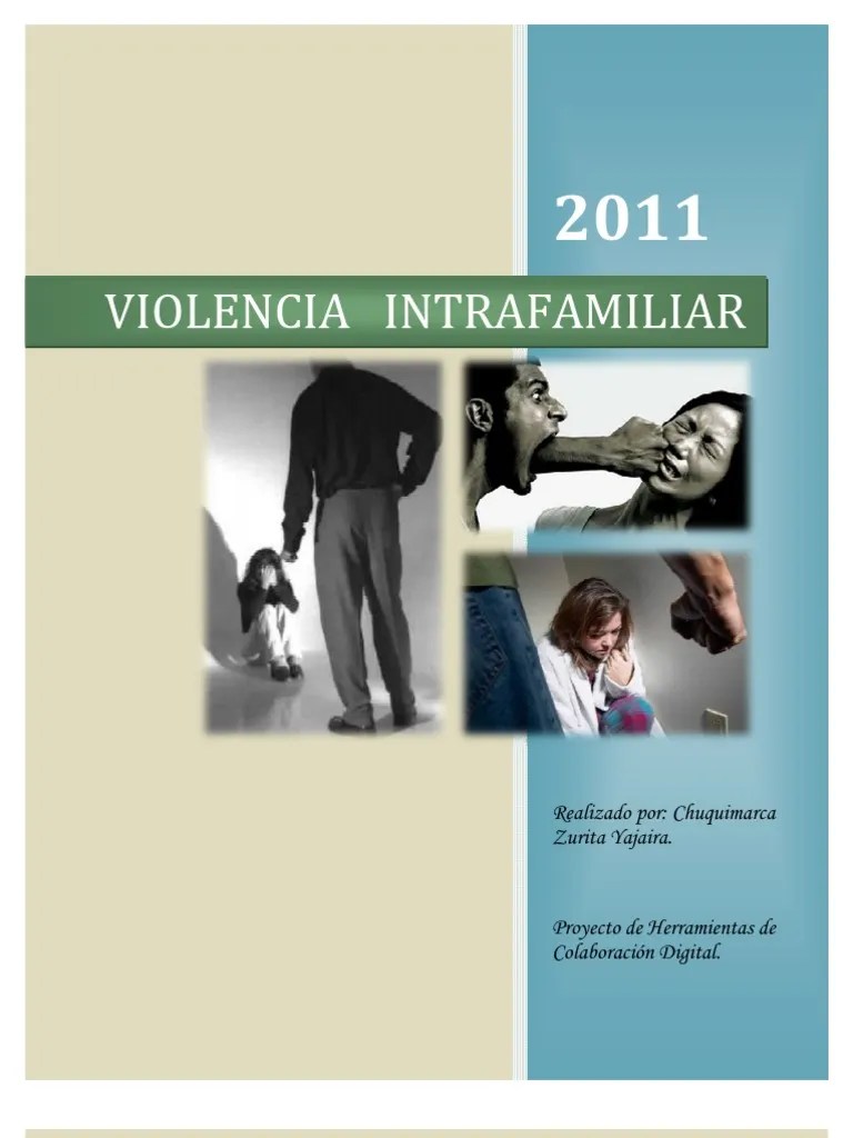 Violencia Intrafamiliar | Descargar Gratis PDF | Hombre | Mujer