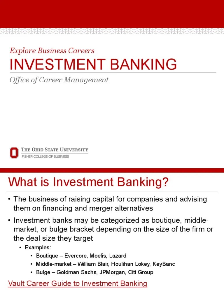 Investment Banking 2020 | PDF | Investment Banking | Mergers And Acquisitions