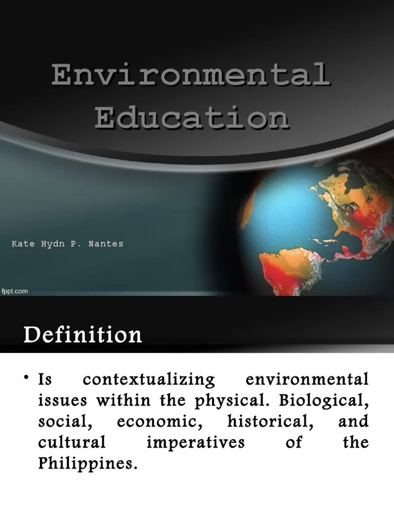 Chapter 6 Environmental Education | PDF | Ecosystem | Waste