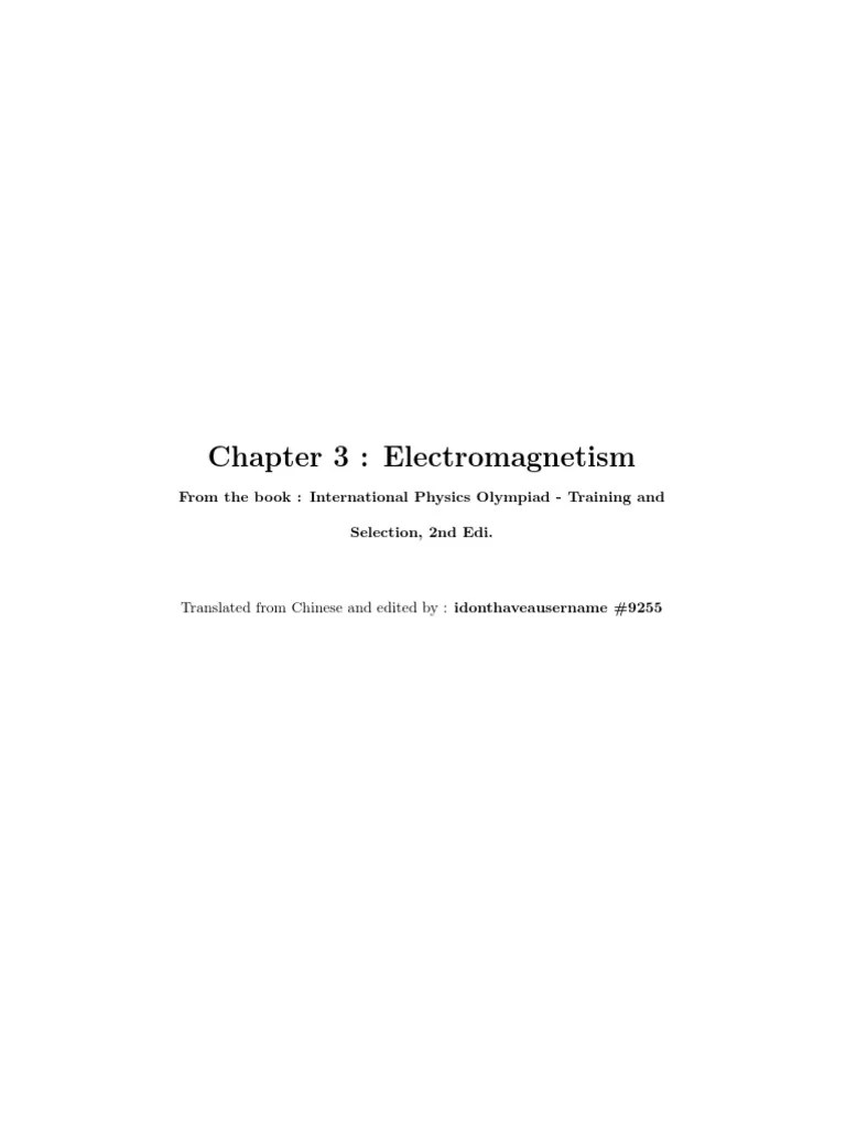 Electromagnetism Practice Problems 1 4 | PDF | Capacitor | Magnetic Field