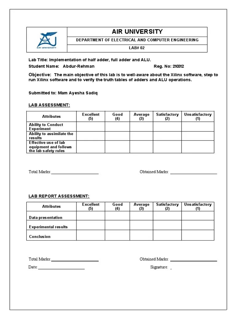 Coal Lab 2 | PDF | Digital Electronics | Electronic Design