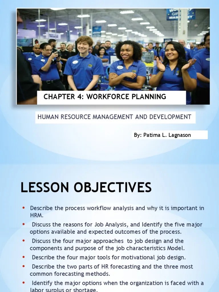 Chapter 4-Workforce Planning | PDF | Human Resource Management ...